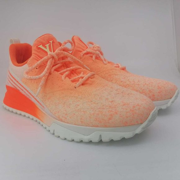 Louis Vuitton Men's Orange V.N.R. Sneaker - Picture 2 of 12